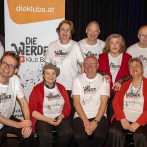 Die Bandmitglieder der Werder Klub Band.