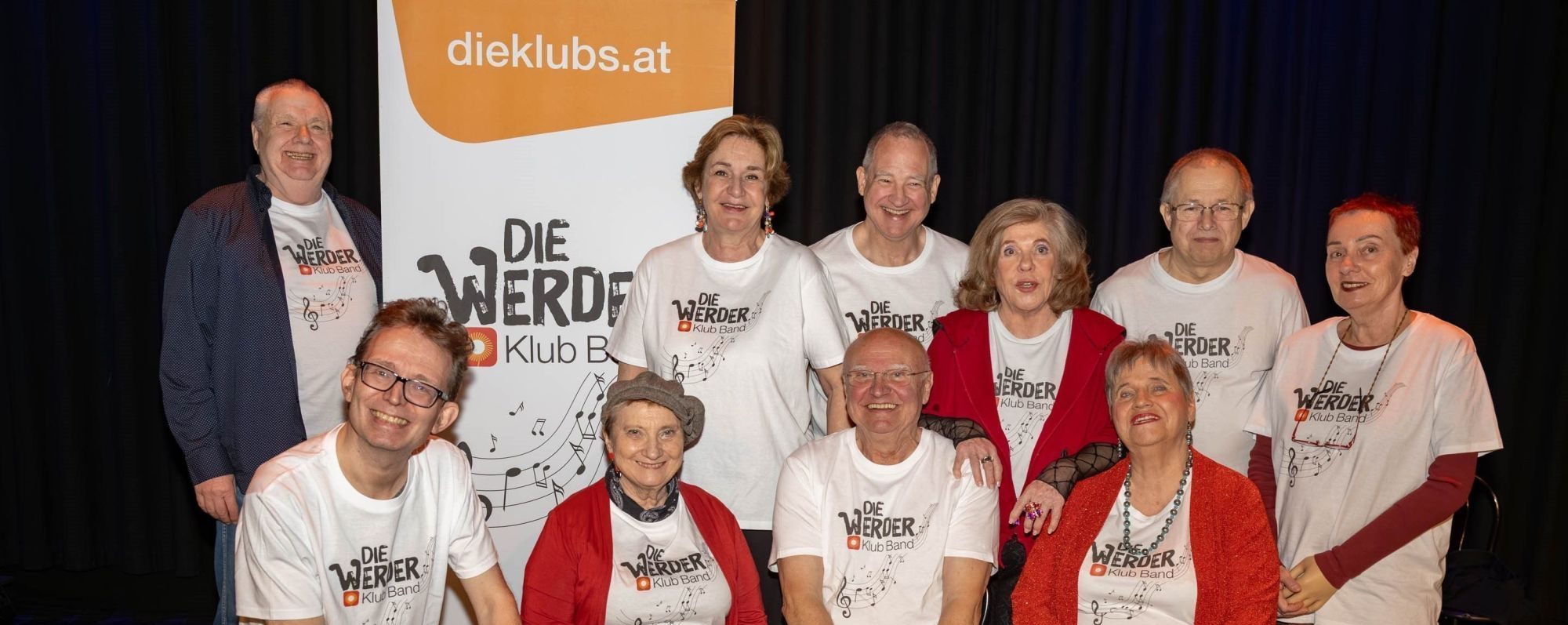 Die Bandmitglieder der Werder Klub Band.