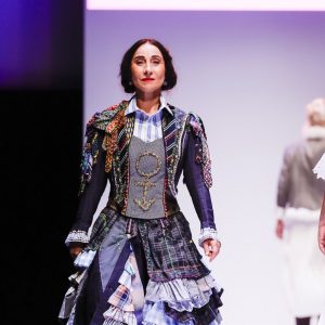 Models auf dem Laufsteg der Vienna Fashion Week 2026.