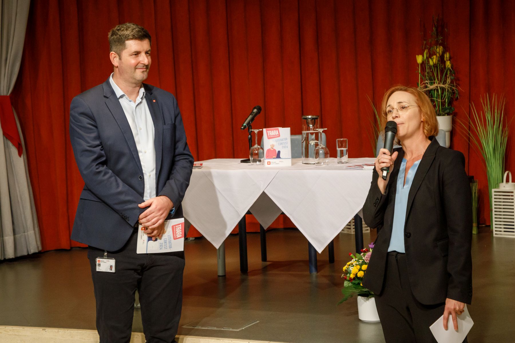 Armin Cehic, Direktor Haus Wieden, Lea Halbwidl, Bezirksvorsteherin Wieden